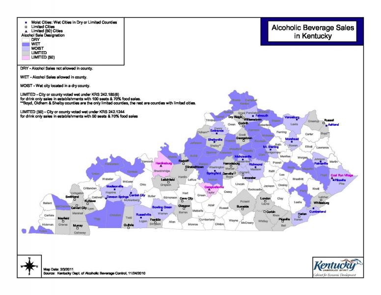 Time to stop foolin' around with liquor laws: make Kentucky all wet.