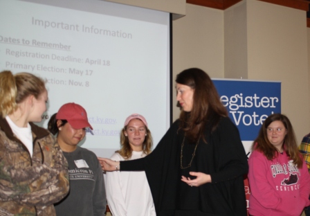Grimes urges registration on new site 