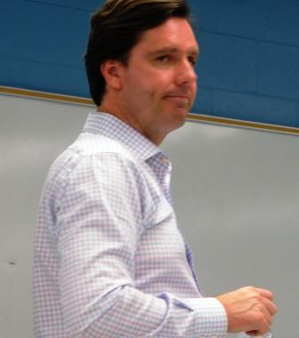 Adam Edelen at Murray State - Pizza, Politics and Progressives