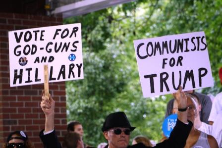 Fancy Farm 2016: Signs shout messages