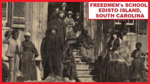 Freedmen's School at Columbus KY- teaching former slaves 