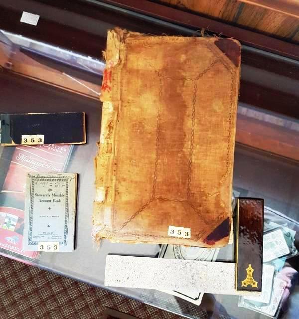 Stroud donates items to Historical Society