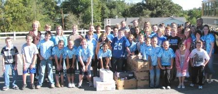Students at Lowes Elementary in Graves County
