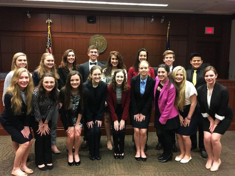 PTHS Mock Trial team finishes 13th out of 26 schools