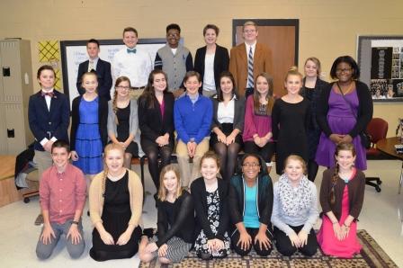 PTMS speech team second in regionals
