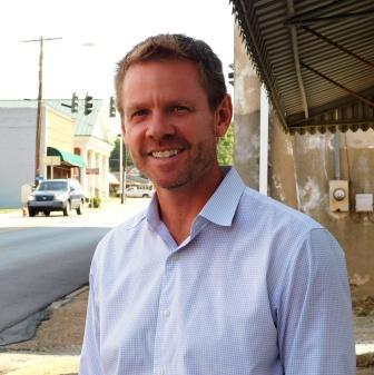 Paul Walker in Clinton for county by county tour