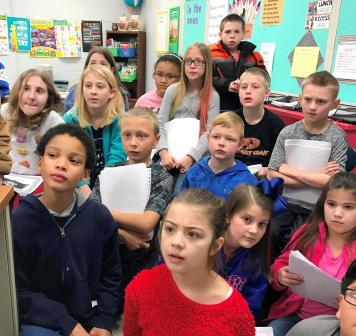 Across the miles: Wingo 4th graders skype with others