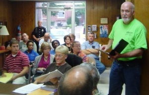 The Clinton City Council hears crime concerns 