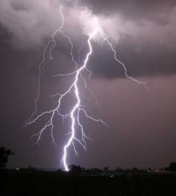 Violent Storms and Dark Funnel Shapes Steal the Night