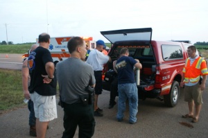 Missing man found by emergency crews