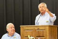 Graves County Breakfasts - firing up the base