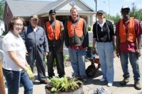 Planting the barrels