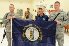 Governor visits troops in Kuwait and Iraq