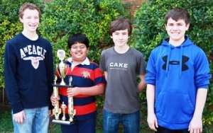 Paducah Middle team is DOE Science Bowl Runners Up
