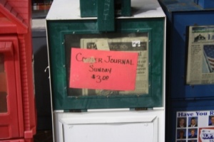 Obituary: the Tragic Death of the Louisville Courier Journal