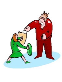 Cartoon: David vs. Goliath?