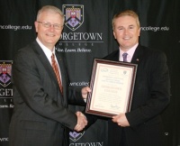 Ag welcomes Georgetown College to Kentucky Proud Farm to College Program