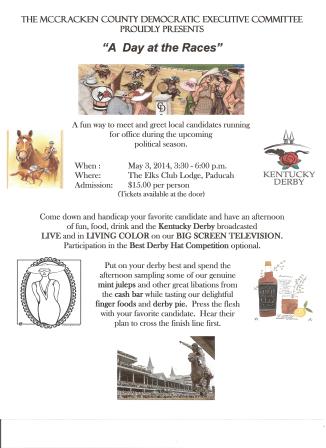 Day at the Races - Dem Meet and Greet in Paducah