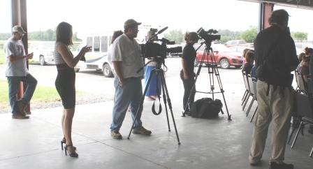 Media Flock to MSU Press Conference