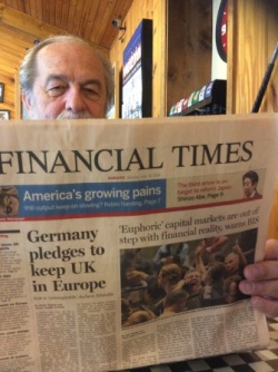 That’s Right, Kid, I’m Reading a Newspaper. Deal with It!