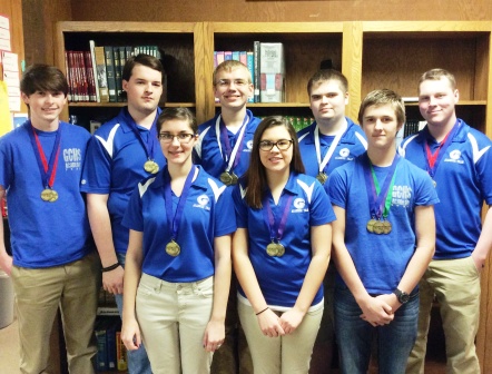 Three in a row: Graves County High School Academic Team wins district Governor's Cup championship again in 2015