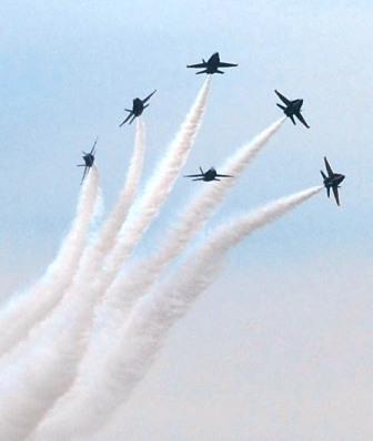 US Navy's Blue Angels Team