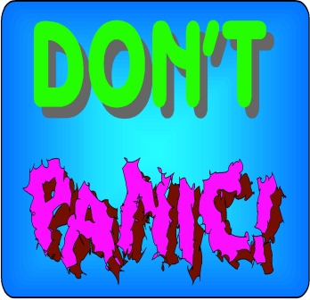 don't panic