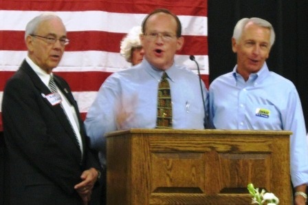 Gov. Patton, Shea Nickell, Gov. Beshear