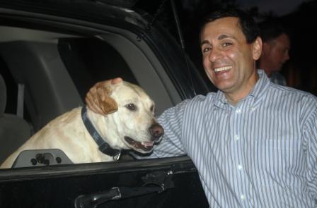 Gunner with Lt. Gov. Dan Mongiardo