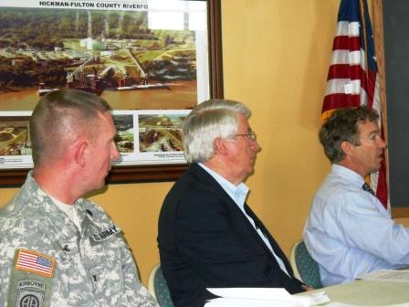 Col. Reichling, Jr., Sen. Winters and Senator Paul