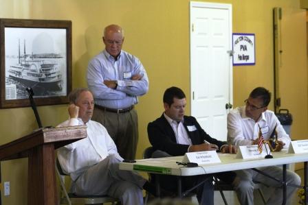 Rep. Whitfield, Fulton Co. Judge Gallegher, Rep. Steven Rudy and TN Rep. Bill Sanderson