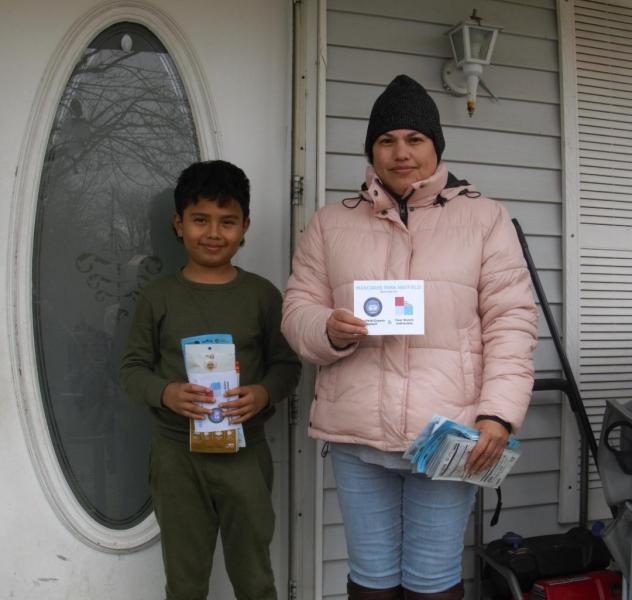 Masks for Mayfield: 1500 distributed by Indivisible