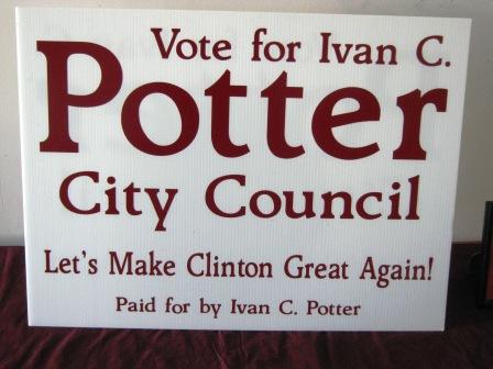 Yard signs