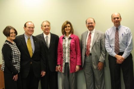 Judges at reception January 31, 2010