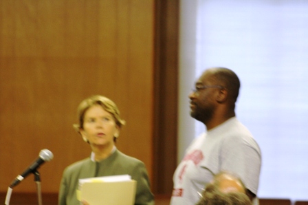 Mary Potter and Pastor James Bolen