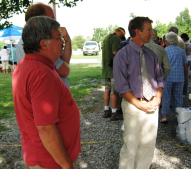 Bill Bartleman and Rand Paul at Cayce