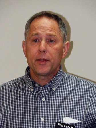Candidate Ron Leach visits Paducah 