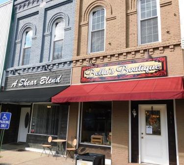 Angie and Irvin Stroud side by side in small businesses