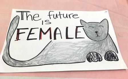 Anniversary of Women's March in Paducah draws 100