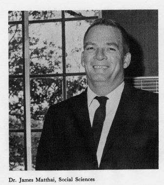 Dr. James Matthai: The Passing of a Path Finder