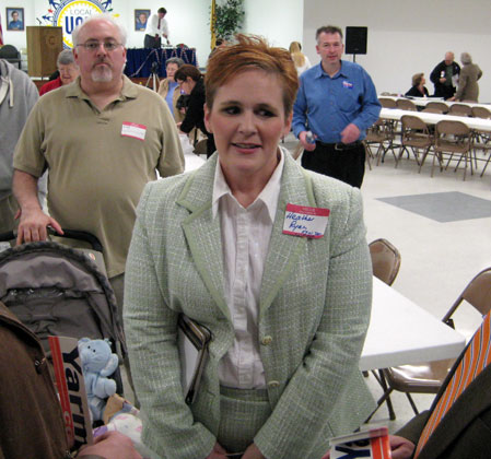 Heather Ryan, Democrat, takes on Ed Whitfield, Republican, in Louisville Event